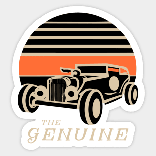 the genuine classic car Sticker